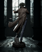 Shadowed Trenchcoat Operative | 1/6 Unpainted Resin Kit Model