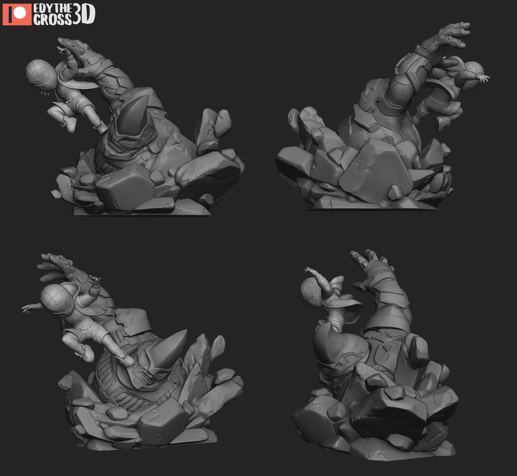 Shadowleap Dynamo | Chibi Unpainted Resin Kit Model