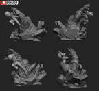 Shadowleap Dynamo | Chibi Unpainted Resin Kit Model